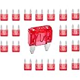 Kodobo 100 Pack Auto Fuses 10 AMP APM/ATM 32V Mini