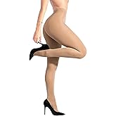 sofsy 10-Year Hosiery Craftsmanship - Italian 40 Den Run Resistant Opaque Tights for Women | High-Waist, Reinforced Toe