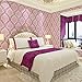 LIFAVOVY Pink Damask Peel and Stick Wallpaper Waterproof Removable Wall Paper Decorative Self Adhesive Shelf Drawer Liner Roll 17.7