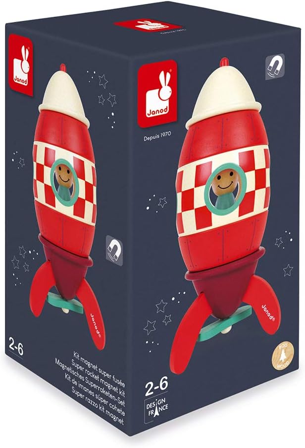 janod super rocket magnet kit