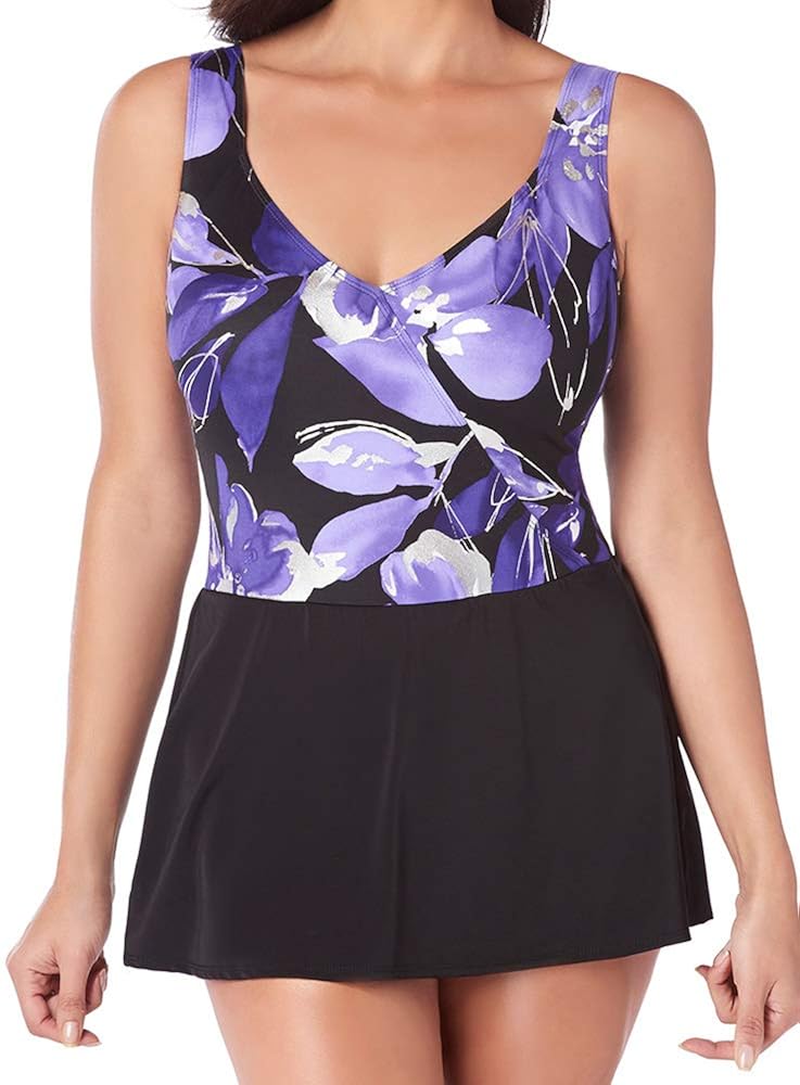 Download Women Longitude Womens Plus Size Swimwear Leaping Lizard ...