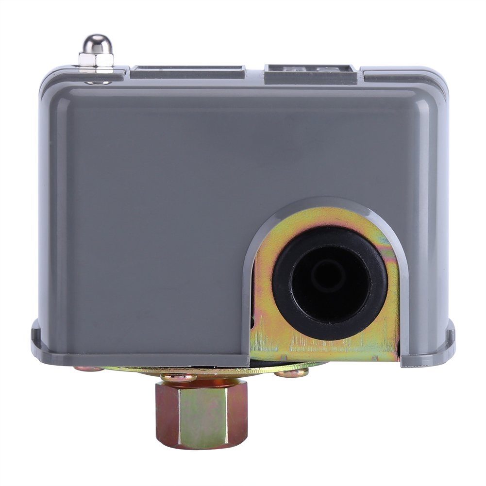 GOTOTOP 110-230V 40-60PSI Pressure Control Switch Adjustable Double Spring Pole Self-Priming Injection Garden Home Controller Tools