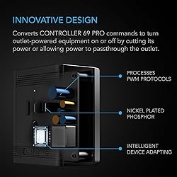 AC Infinity UIS Control Plug, Socket Adapter to