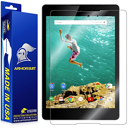 ArmorSuit MilitaryShield - HTC Nexus 9 Screen Protector - Anti-Bubble Ultra HD Shield w/ Lifetime Replacements
