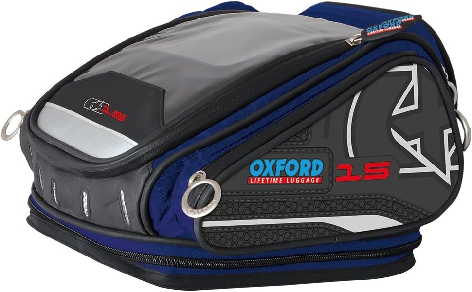 Motorbike Motorcycle 20L Capacity Oxford S20R Adventure Strap On Luggage