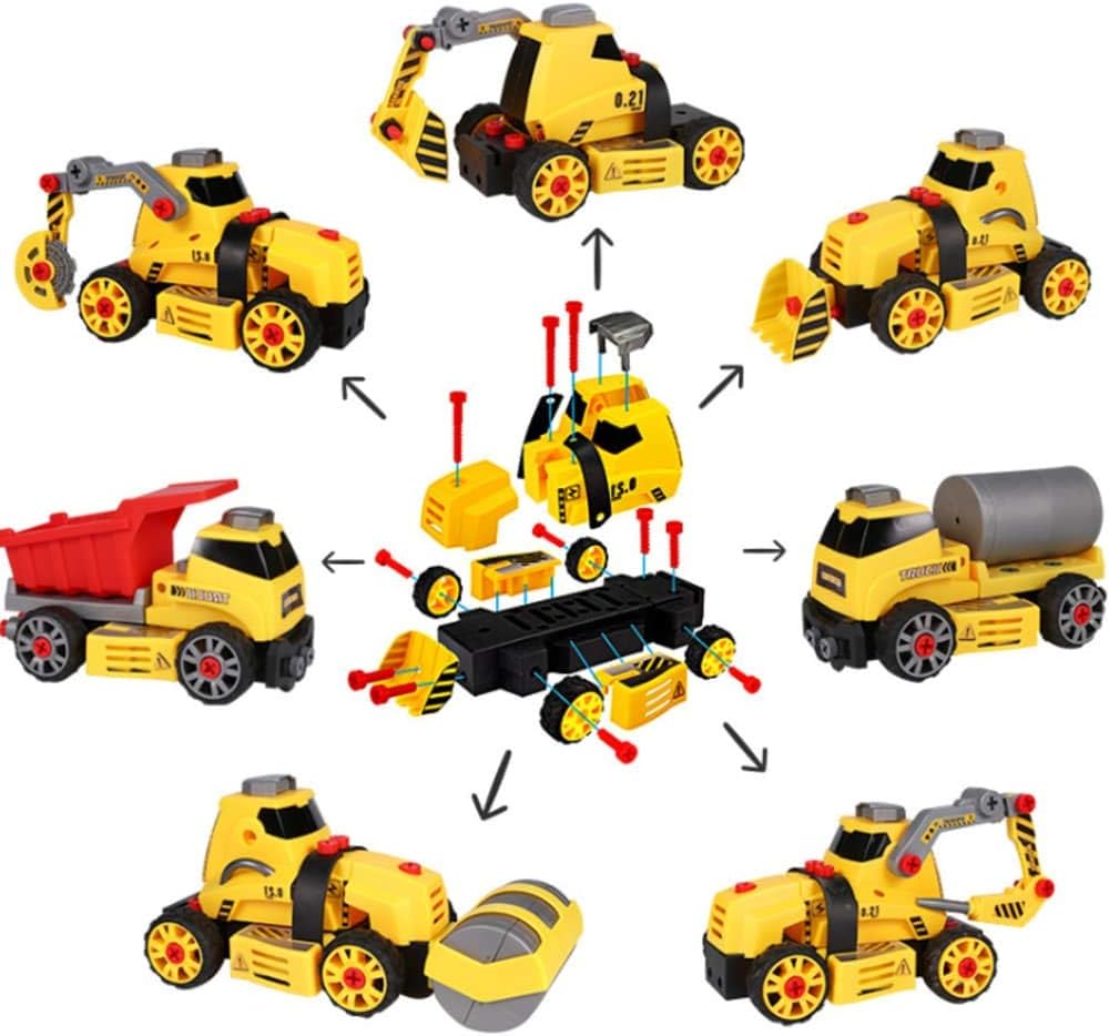 take apart fire truck