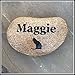 Accent Direct Pet Memorial – Personalized - Handmade - Real Stone/Not Fake Resin - Engraved - Dog, Cat, Small Animal, Loved One - Grave Marker/Headstone, Garden Marker, Remembrance Gift – Ships Free