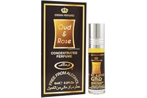Oud & Rose - Perfume Oil by Al-Re hab - 6mL roll-on