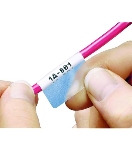 Panduit S100X150YAJ Laser/Inkjet Self-Laminated Label, Polyester