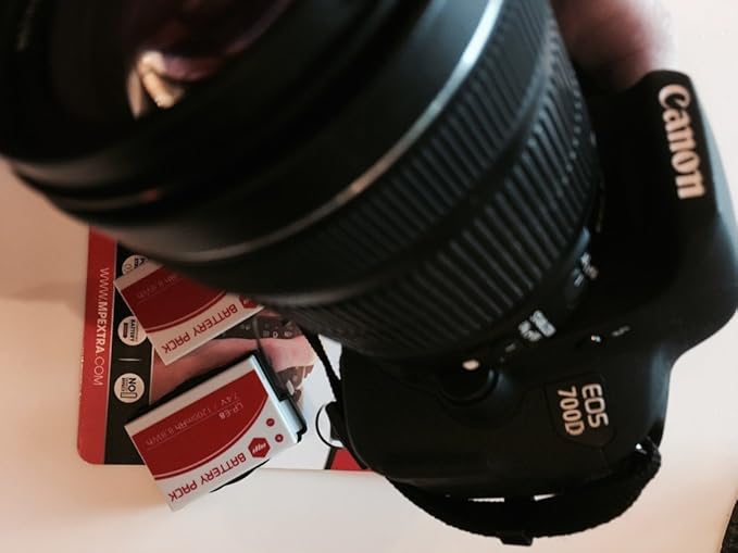 2 x Batería MP EXTRA ® LP-E8 LPE8 para cámaras Digitales Canon EOS ...