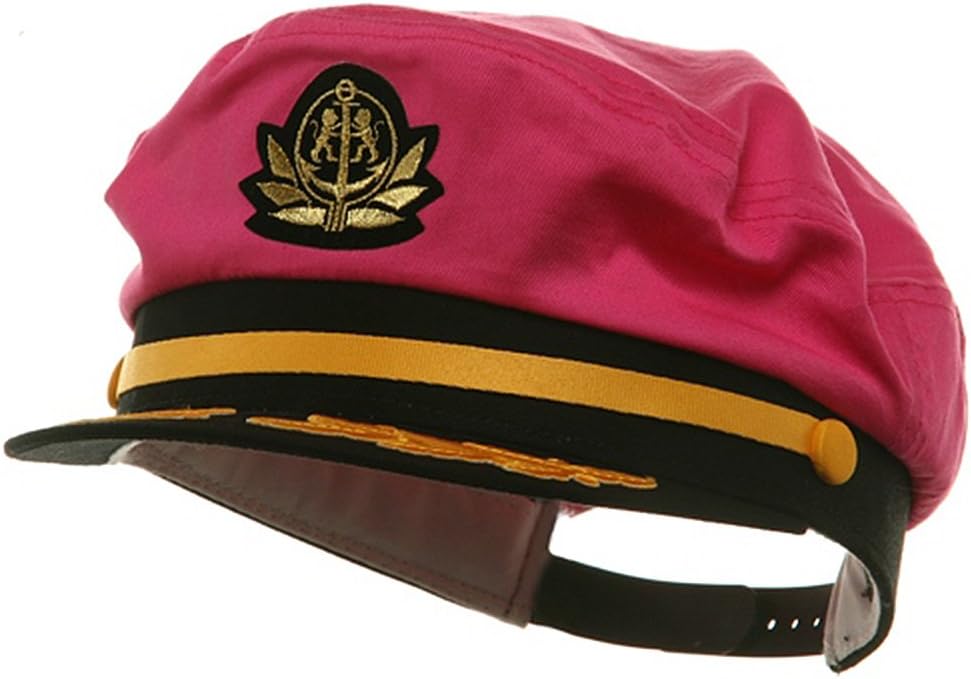Adjustable Captain Hat-Pink Flagship W39S25C