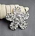 Your Perfect Gifts 40 pcs Silver Rhinestone Brooches Set Crystal Wedding Invitation Brooch Bouquet Wholesale Lot AMBR665