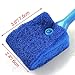 uxcell Double Sided Sponge Cleaning Brush Cleaner Scrubber Yale, Blue