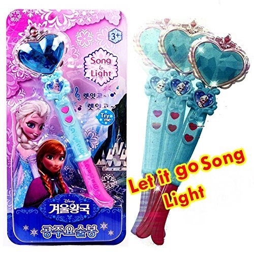 Frozen Magical Stick Wand Magic Stick Wand Let It Go Song & Light Frozen Cosplay