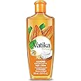 Dabur Hair Oil, Natural Moisturizing, Strengthening Serum for Healthy Scalp, Nourishing Hair Oil for Soft, Manageable, Smooth & Silky Hair From Root to Tip (Almond, 10.14 fl Oz)
