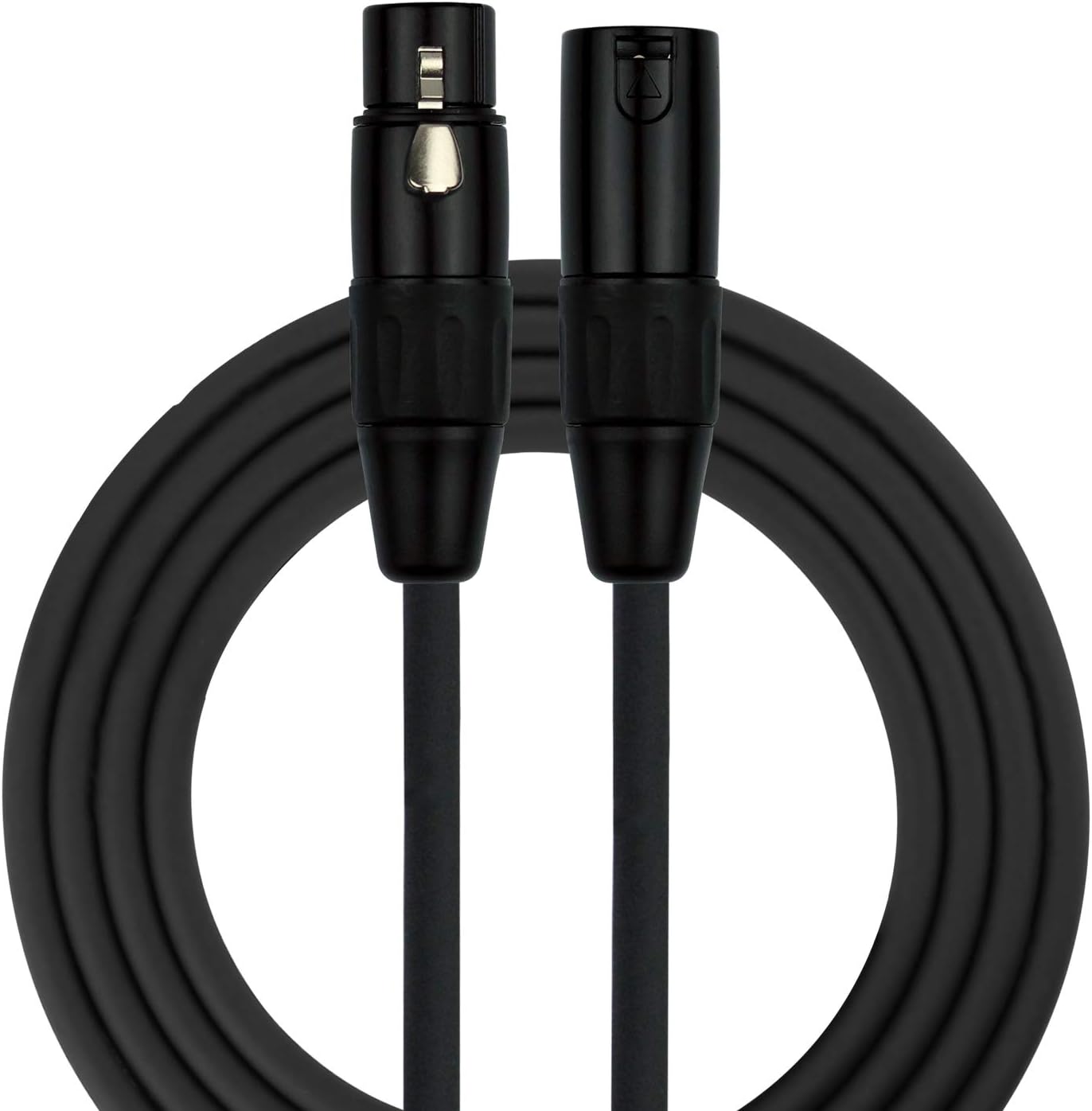 KIRLIN Cable MPC cable de micrófono, XLR, negro, 10 pies (MPC270PB10