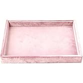 DYNWAVE Jewelry Organizer Jewelry Drawer Insert High End Velvet Jewelry Display Holder Jewelry Storage for Home Gifts for Girls Women