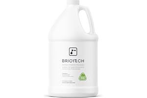 BRIOTECH Extra Strength HOCl Cleaner, 500 PPM Hypochlorous Acid Concentrate, ULV Foggers & Humidifiers, Professional Deodorizer for Dental, Offices, Schools, Homes, Peroxide Free, 1 Gallon