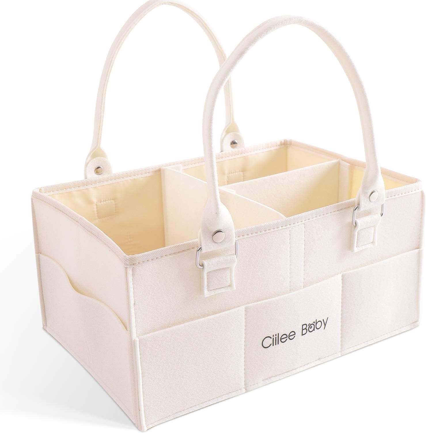 Amazon おむつストッカー オムツ収納 収納バッグ 大容量 取り外せハンドル オムツ収納ケース おむつ収納バッグ 折りたたみ ベビー 収納ボックス 収納カゴ 車載旅行用収納バック おむつ収納カコ 小物入れ 軽便 ベビー用品 育児用品入れ おむつストッカー