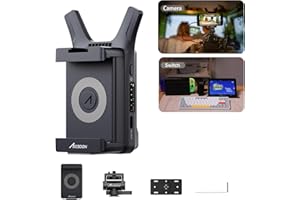 BITUBOL Accsoon CineView Nano Wireless Video Transmitter，5G HDMI 1080p Wireless Video Transmission System，60fps ≤0.06s Latency 500ft Range，1TX to 4RX，App Control, for DSLR, RS2/RS3/RS3 Pro/Camera Stabilizer
