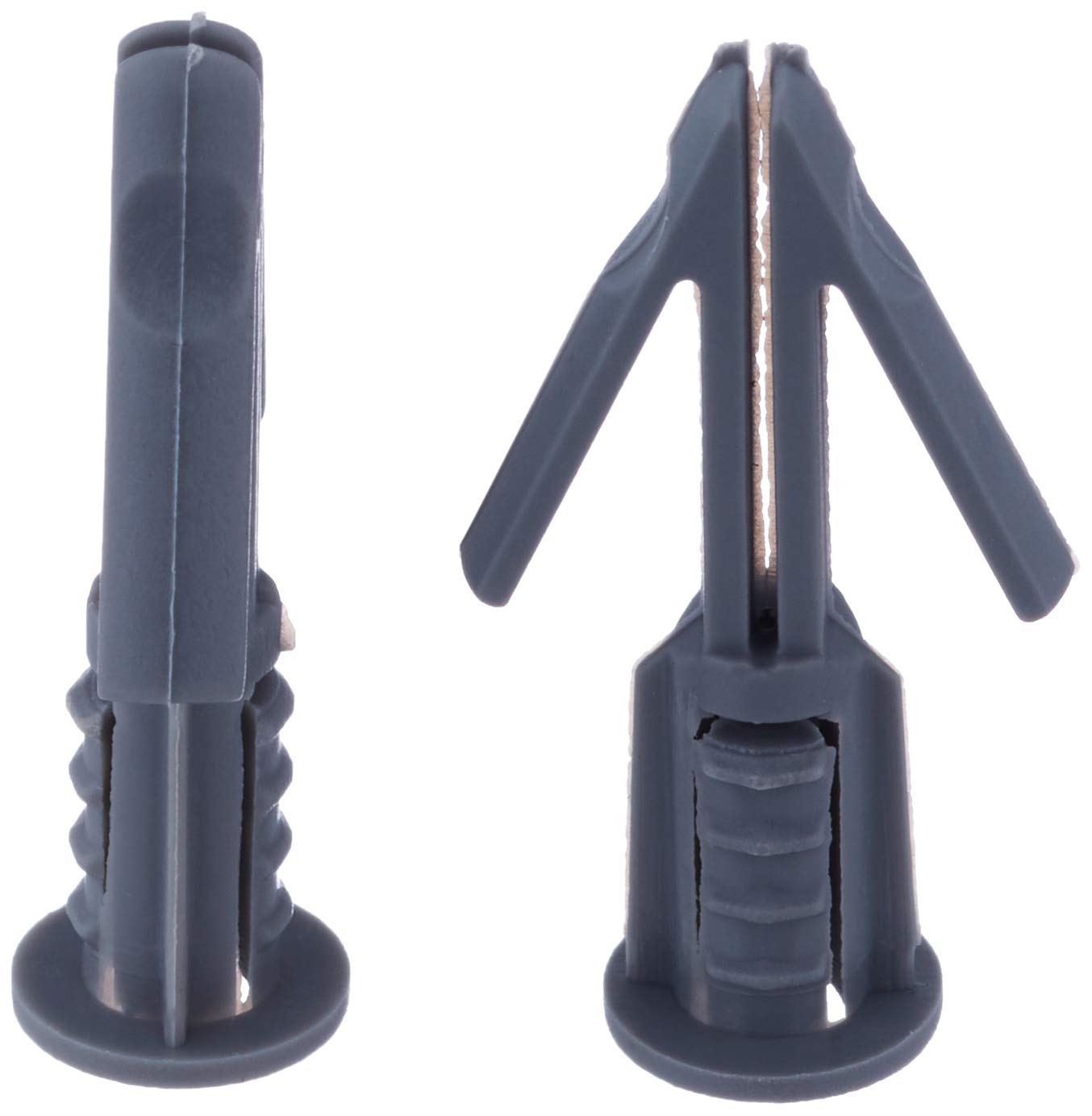 Sysfix 2166100 - Pack of 100 Arrow Head Plugs HFL, for Plaster Board Walls (Polyamide, 6 x 34mm)