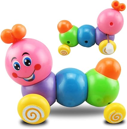 gusano de plastico para niños