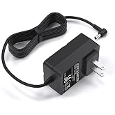 VHBW 12V AC Adapter AD-A12150LW Compatible with Casio Privia Power Cord Compatible with Casio PX-130, PX-330, PX-3 Keyboards AD-A12150 12-Volt AC Power Supply for WK6500 WK6600 WK7500 and WK7600