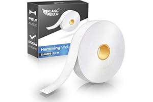 Klangfeiler® Iron on Hemming Web - 0.75 INCH x 32 Yards - Extra Strong - Iron Required