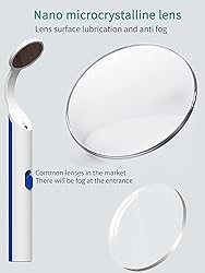 2 Pieces Dental Mirror with Light - LED Lighted