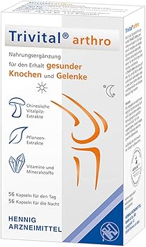 Trivital Arthro Fur Den Erhalt Gesunder Kochen Gelenke Ovo Vegetarisch Lactosefrei Glutenfrei 112 Kapseln Amazon De Drogerie Korperpflege