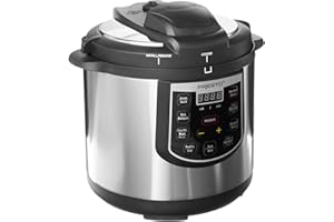 Presto 6 Quart Electric Pressure Cooker - Stainless and Black, Silver