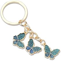 HURRISE Pendentif Porte-clés Papillon Porte-clés, Porte-clés Porte-clés Pendentif Breloques