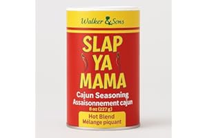 Slap Ya Mama's Bold Louisiana Flavor Cajun Seasoning – Hot & Spicy Cajun Seasoning Blend – 8 oz (227 g)