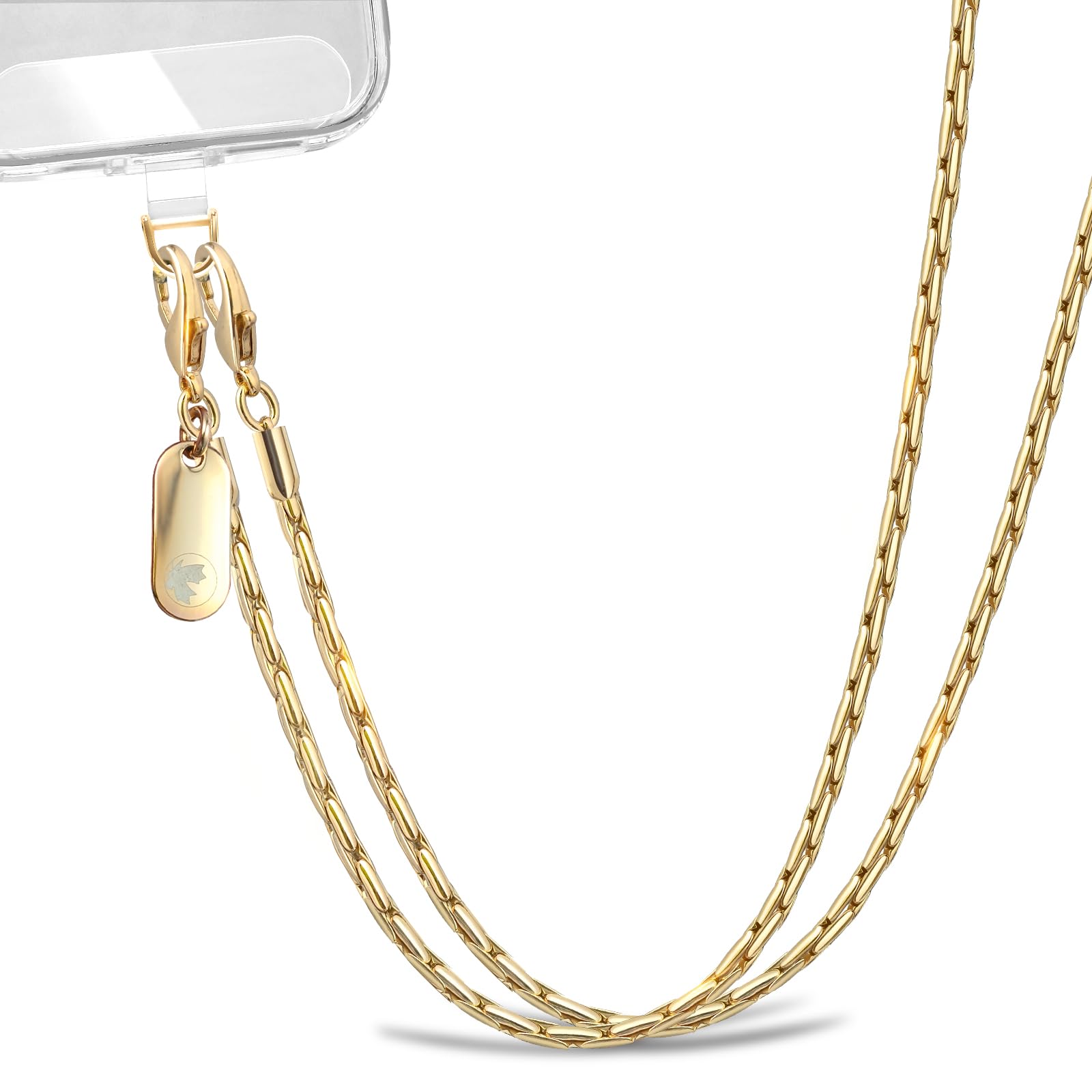 X-Lounge Phone Lanyard for Cellphone Case Crossbody Phone Strap Detachable Phone Charms Strap Anti Theft Necklace Holder for iPhone For Women