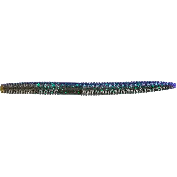 Fishing Bait Yamamoto Baits 5.5" Slinko Soft Plastic Bait - Floater, 7  Pack, Chartreuse Pumpkin Senko Style Ribbed Bass Bait