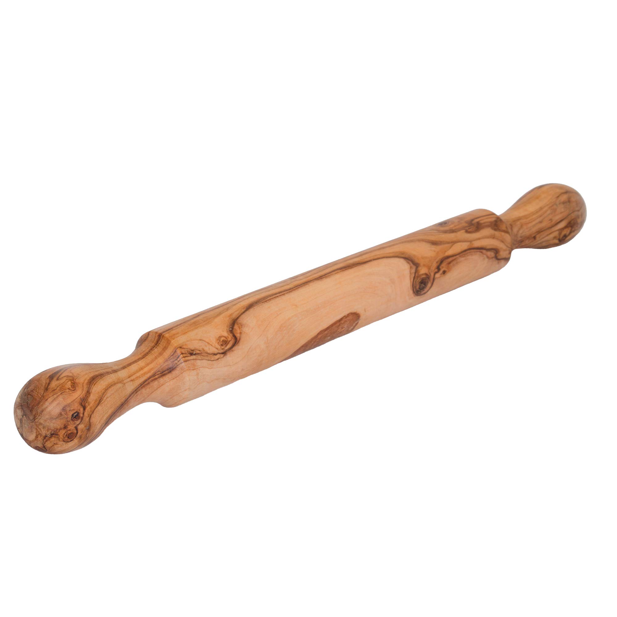 NATUREHOME Various kitchen utensils made of olive wood, antiseptic, antibacterial, without silicone, without plastic (rolling pin).