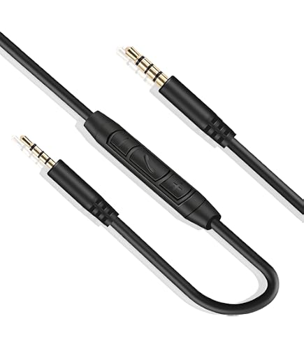 Câble Audio Avec Micro Pour Casque JBL - Spiralé, 2.5mm Vers 3.5mm, 1.2m, Compatible Avec Club 700BT, Tune 770NC Et Autres - 3