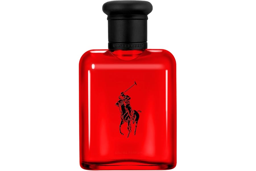 RALPH LAUREN FRAGRANCES – Polo Red – Eau de Toilette – Men’s Cologne – Woody & Spicy – With Grapefruit, Saffron, and Redwood – Medium Intensity