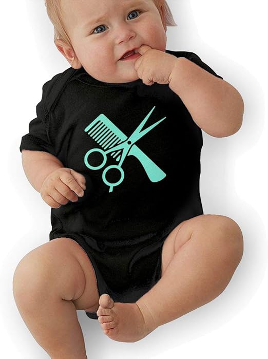 Amazon Com Love Clipart Hair Stylist Printed Infant Baby Boy Girl