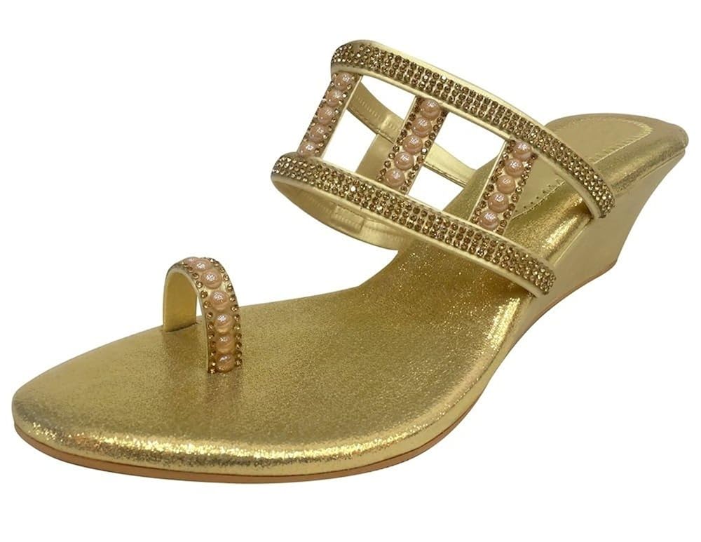 Buy Step N Style Womens Heels Sandals Party Bridal Fashion Saree