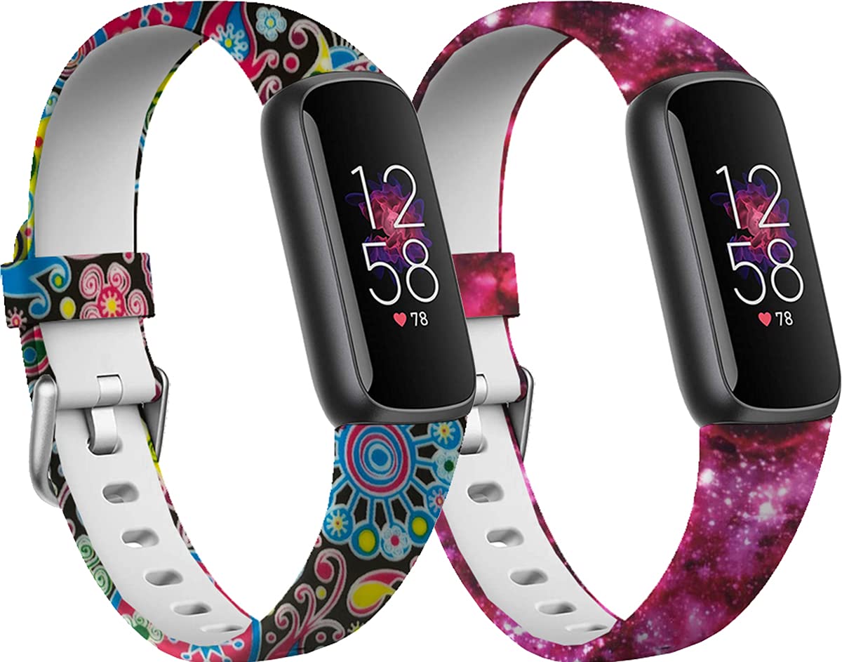 Shieranlee Watch Band Compatible with Fitbit Luxe Activity Tracker - Watch Band Replacement Silicone Strap,large size โ image 1