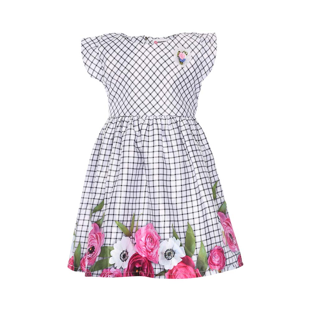 Buy Peppermint Synthetic aline Dress at Amazon.in