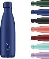 Chilly's Original Water Bottle 500ml Matte All Blue Vacuum Insulated