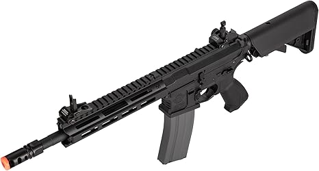 Amazon Com G G Cm16 Raider 2 0 6mm Aeg Airsoft Rifle In Black W Mlok Handguard Sports Outdoors