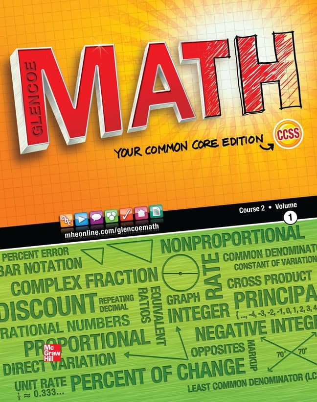 Motto２High-Grade vol.2 Amazon.com: Glencoe Math, Vol. 2 Course 2, Student Edition