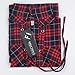 FANCYINN Women Long Sleeve Plaid Pattern Slim Bodycon Short Mini Dress Casual Style