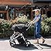 Bumbleride 2018 Indie Twin Stroller, color = Matte Black