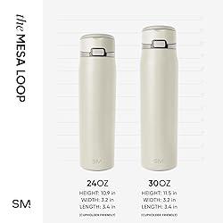 Simple Modern Mesa Loop Water Bottle with Straw