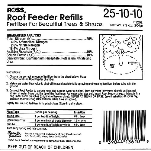 60 Off Ross Tree Shrubs Fertilizer Refills For Ross Root Feeder