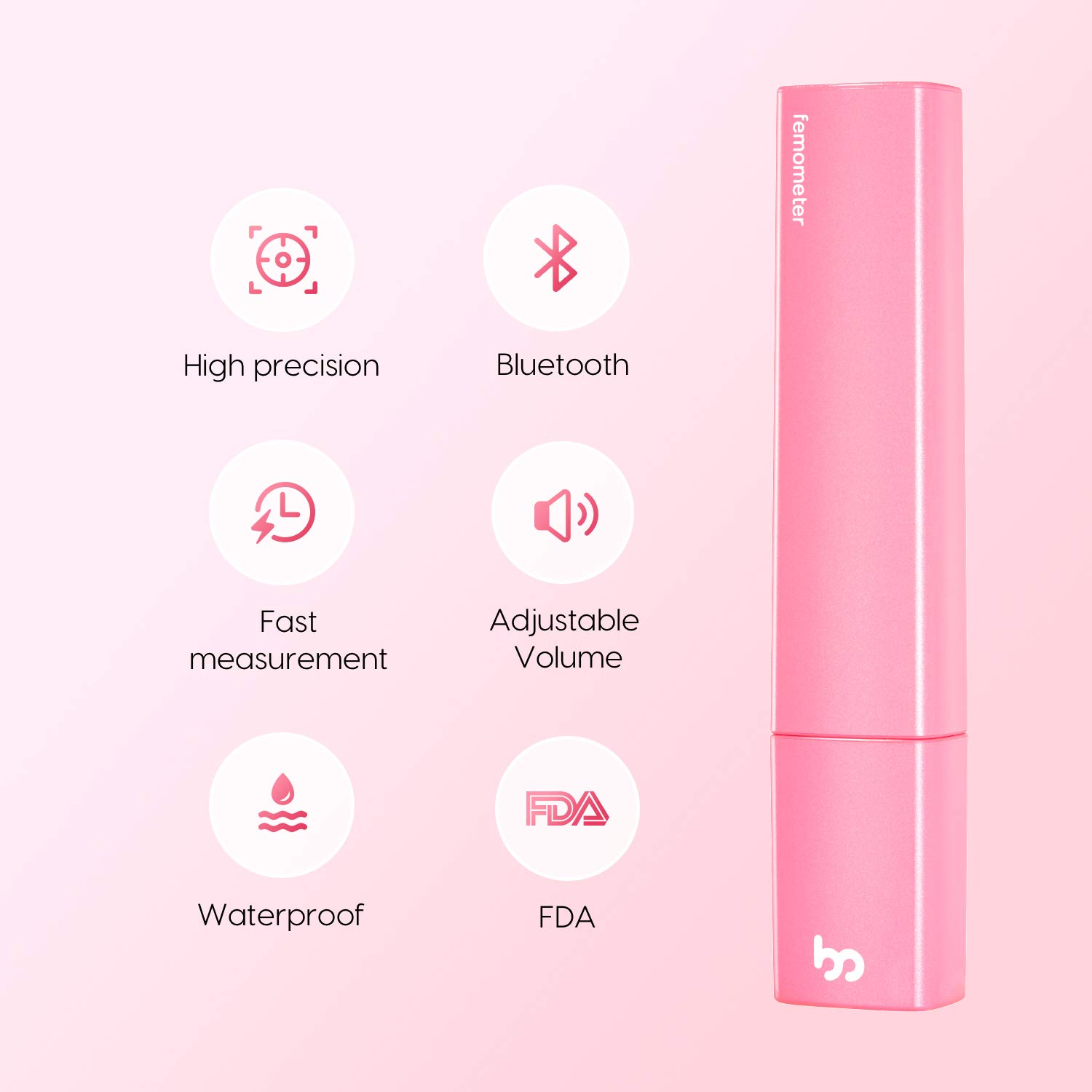 Basal Thermometer for Ovulation, Smart Quiet BBT Thermometer with